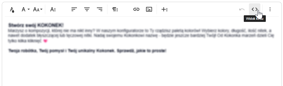 Konfigurator do generowania kodu webkomponentu